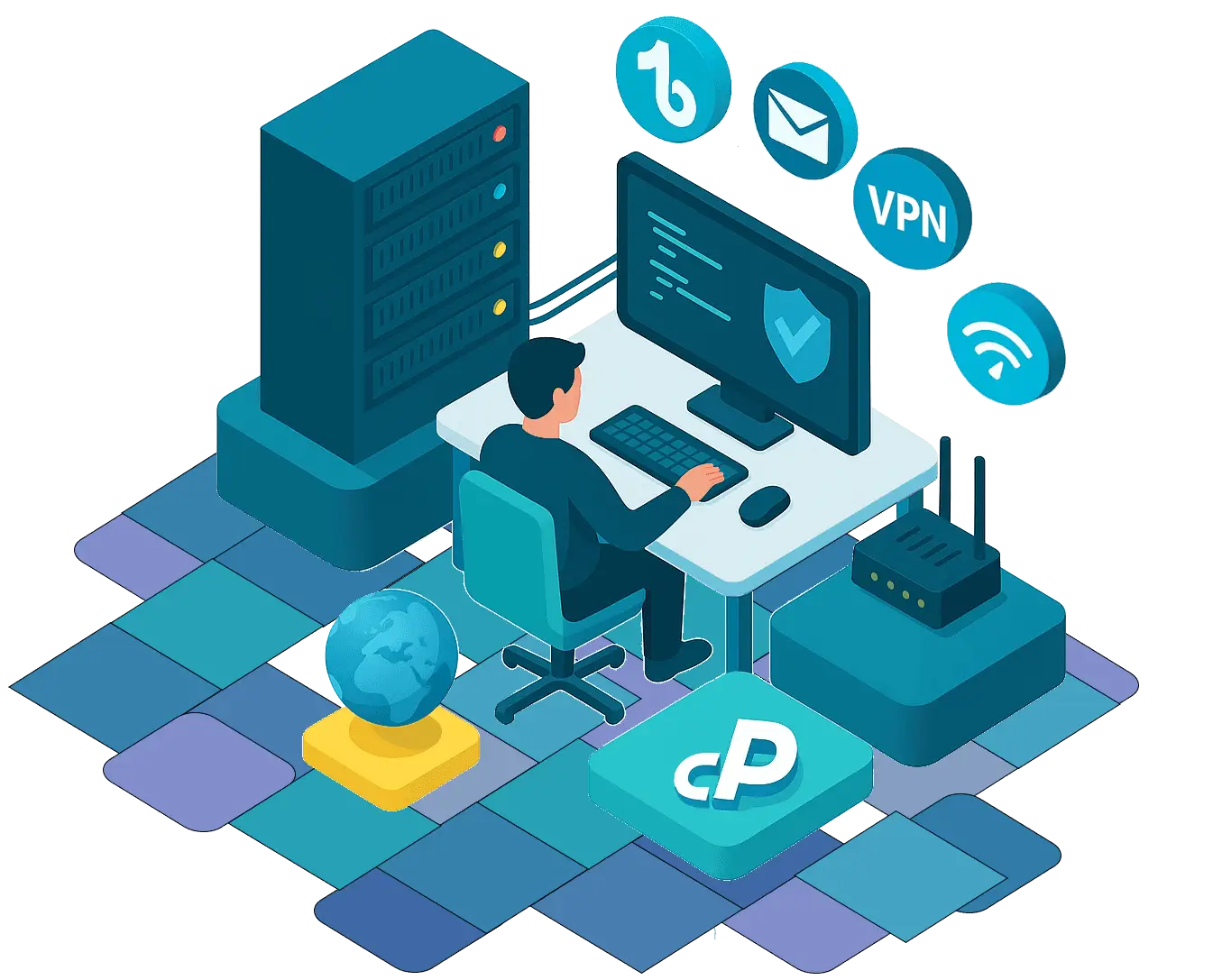 Thailand VPS Hosting - customer using Thai server hosting as a personal cloud server and VPN