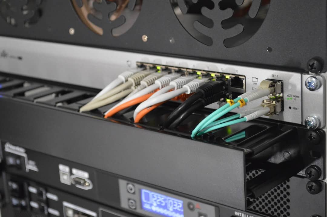 Photo Server rack