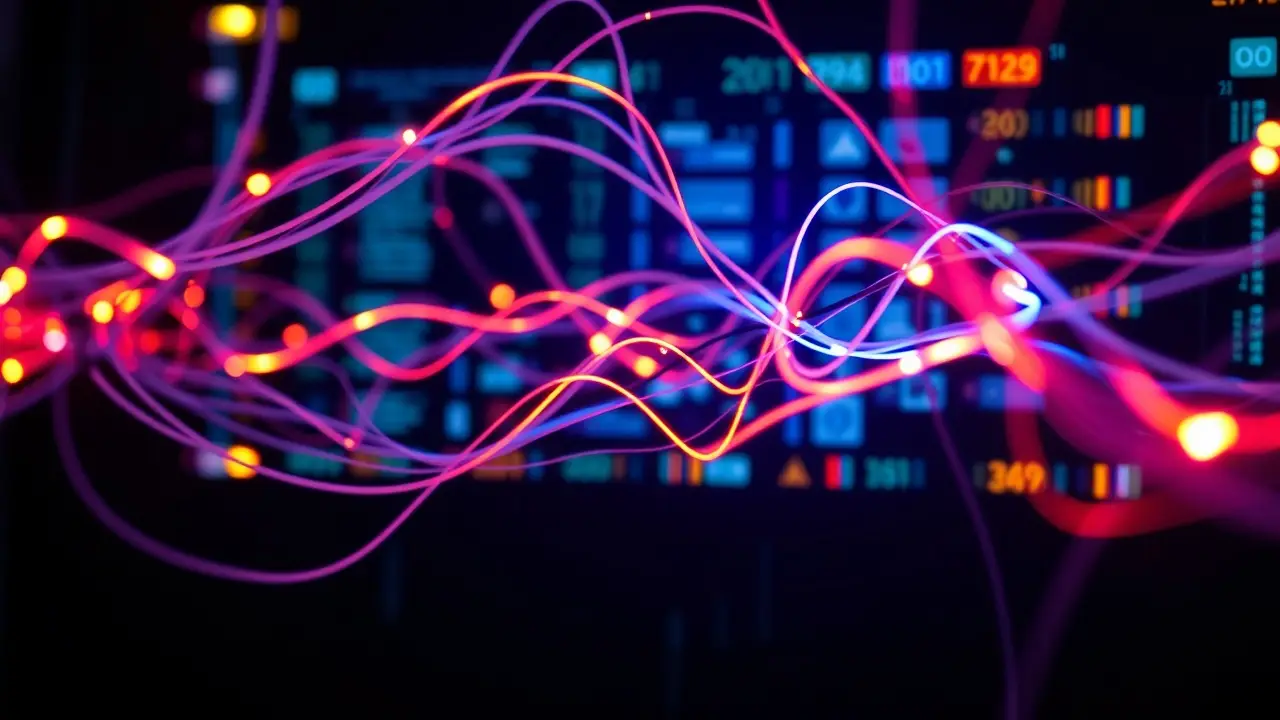 Image of fast VPS connections and low latency network