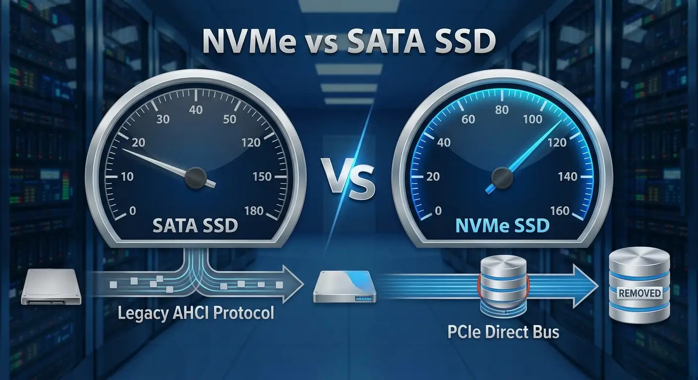 NVMe vs SATA SSD